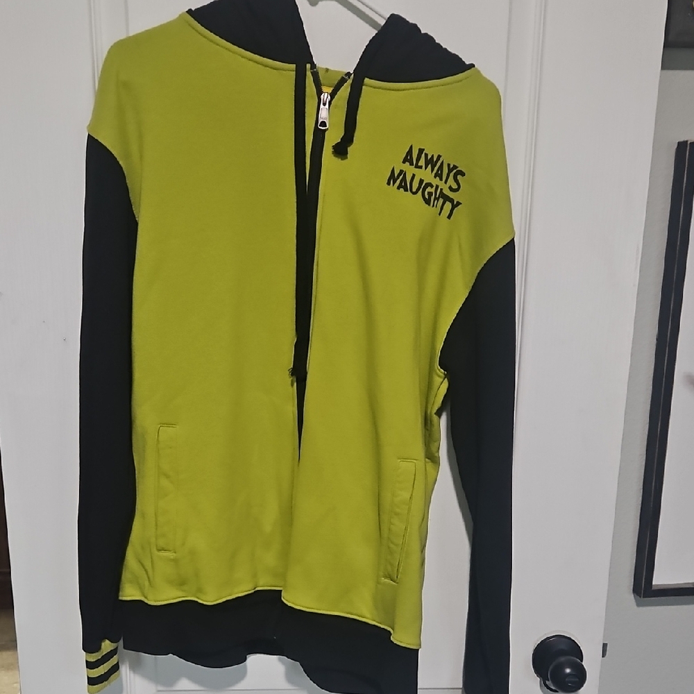 Universal Studios Grinch Zip Up Jacket - image 1